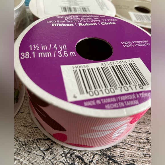 All x $25. NWT! Ribbon spools, different designs. New in packaging. $5 each - Picture 16 of 16